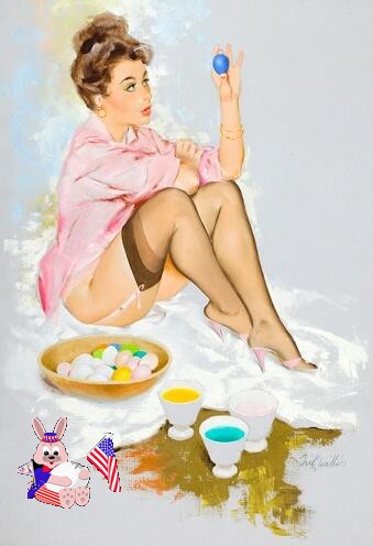 Sorta Blogless Sunday Pinup – Happy Easter