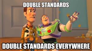 double standards
